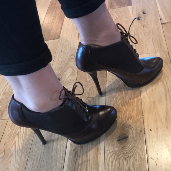Dior Brown Leather Heels - Picture 1 of 7